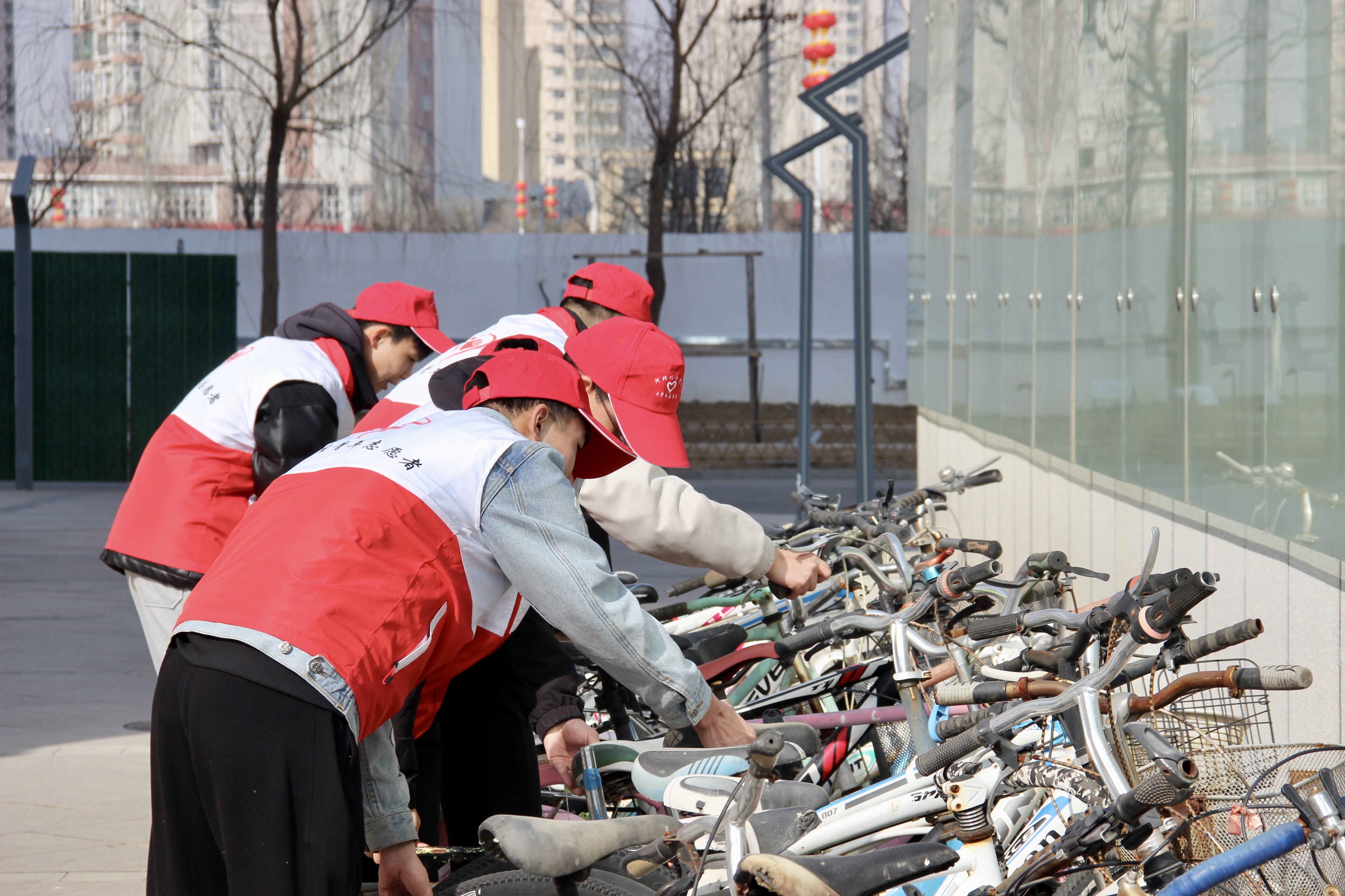 我校开展学雷锋树新风迎校庆展风采大学生志愿者活动月系列活动
